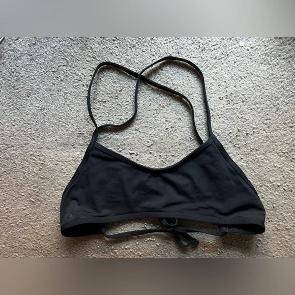 Jolyn “Ryan” Black Bikini Top - Picture 1 of 5